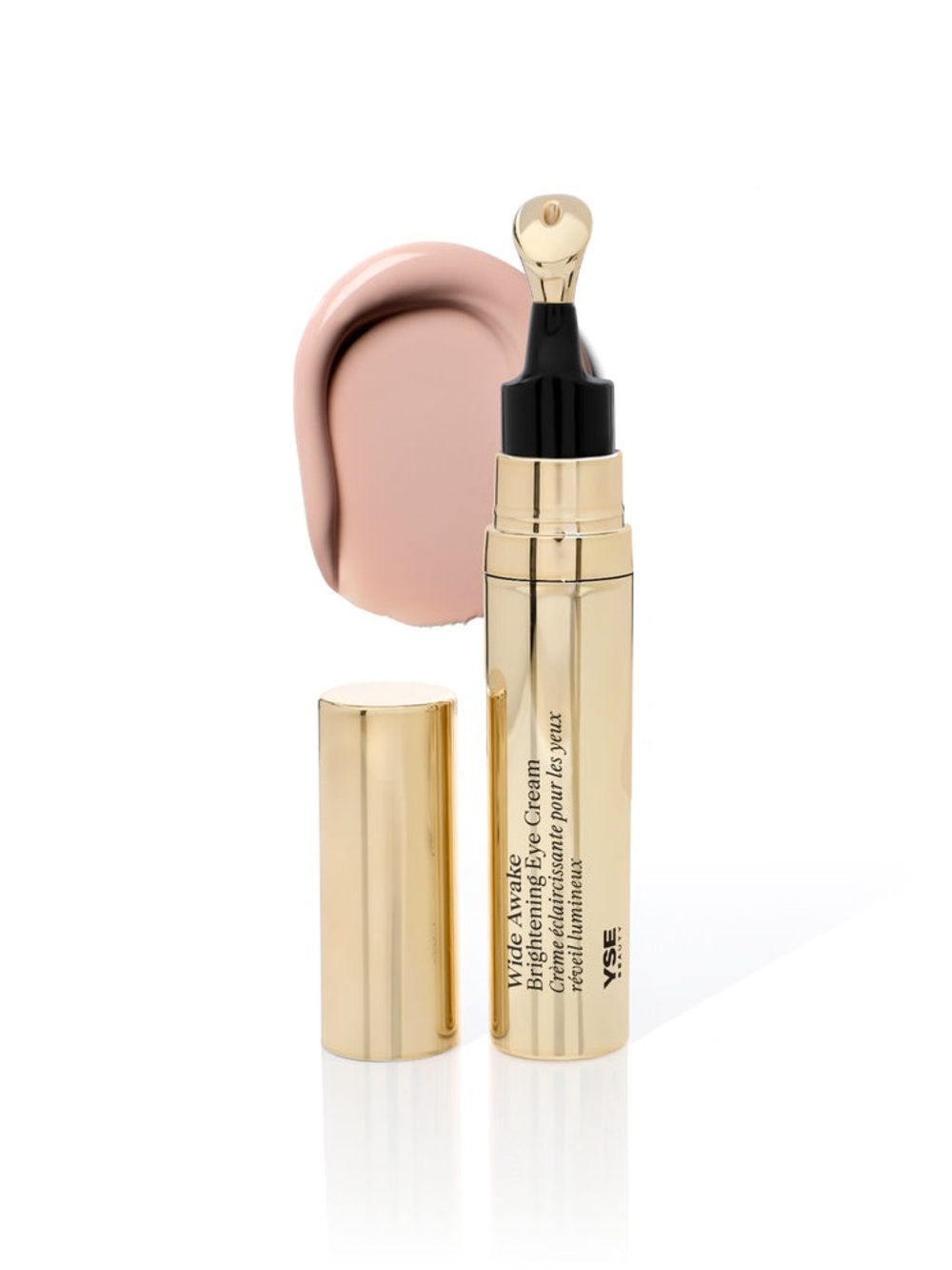 YISE Beauty Wide Awake Brightening and Depuffing Eye Cream- Sheer Pink NEW